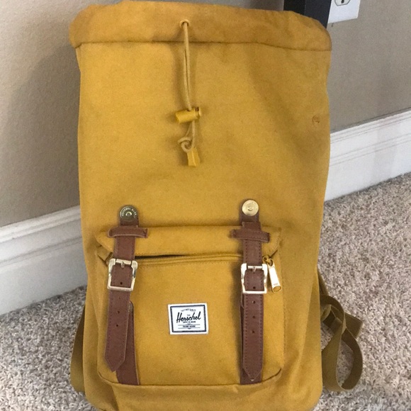 Yellow Herschel Backpack - Picture 1 of 3